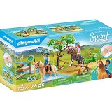 Playmobil Spirit - Riding Free 70330 - Avventura al Fiume con Pru e Chica Linda dai 4 anni