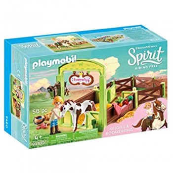 Playmobil Spirit - Riding Free 9480 - Abigail e la Stalla di Boomera dai 4 anni