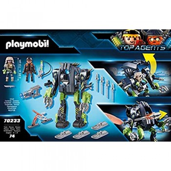Playmobil Top Agents 70233 - Robot dei Ribelli dell\'Artico dai 6 anni