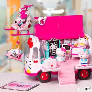 Smoby- Hello Kitty-Playset di emergenza 253246001 colorato