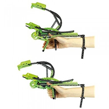 Clementoni- Scienza Build-Dynamix-Scorpion Power Set di Costruzioni Flessibili Gioco scientifico (Versione in Italiano) Bambini 8 Anni+ Made in Italy Multicolore 19213