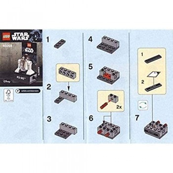 Lego 40268 personaggio R3-M2 serie Star Wars