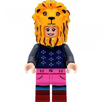 LEGO 71028 Harry Potter - Mini personaggio in confezione regalo #5 Luna Lovegood con testa di leone