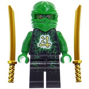 LEGO Ninjago: Lloyd Airjitzu con due spade d'oro