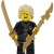 LEGO Ninjago - Mini personaggio Lloyd (Black Wu-Cru Training Gi) con spade