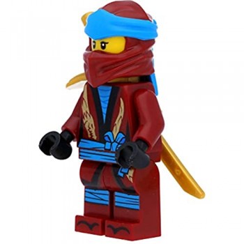 LEGO Ninjago - Mini personaggio NYA (Legacy) con spalline e spade