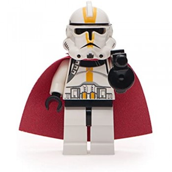 LEGO Parts: Star Wars Elite Ep3 Clone Trooper con mantello e cannone pesante