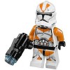 LEGO Star Wars LOOSE Minifigure Utapau 212° Battaglione Clone Trooper con Sparing Blaster