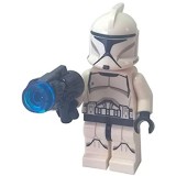 LEGO Star Wars - Phase 1 Clone Trooper con gambe stampate con arma