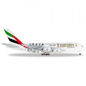 Herpa 529242 - Modellino Emirates Airbus A380 Real Madrid