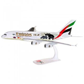 Herpa 612180 A380 Emirates Fauna selvatica Colore
