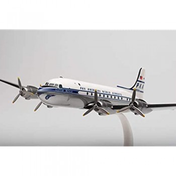 Herpa Pan American World Airways Douglas DC-4 – N90906 “Clipper Munich” in miniatura per bricolage collezionismo e da regalo Multicolore 612784