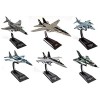- Lotto di 6 Aerei da Combattimento Militari 1/100: F-14A Tomcat US Navy VF-84 (Top Gun Film) + MIG-29SMT + Tornado + Super Hornet + McDD (CP: 1 + 2 + 3 + 4 + 6 + 7 )