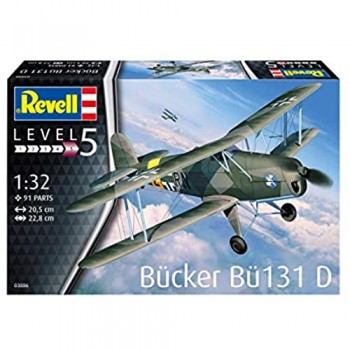 Revell - 03886 Bücker Bü131 D