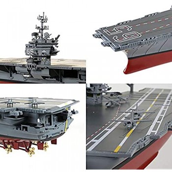1/700 USS Enterprise CVN-65 Modello di corazzata in Metallo Diecast Diecast Statico Big E Naveship Model Collezione Miniatura Regalo