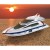 Aue Verlag - Kit per modellismo Yacht Riviera 25 x 6 x 7 cm