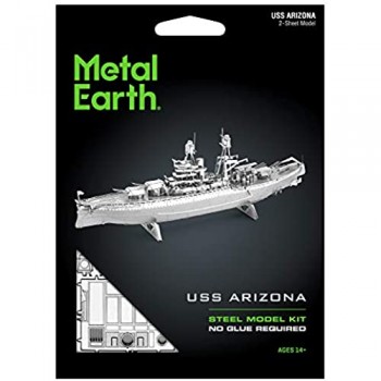 Fascinations MMS097 - Metal Earth Modellino Nave da Guerra USS Arizona