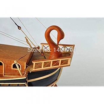 Kit Modello Nave Barche Modello educativo Barca a Vela Modello Classico Nave mercantile dell\'Impero Romano Scala 1/50 Modello Nave la Decorazione