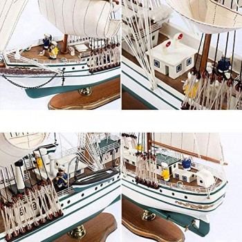 Modello Nave in Legno Barca a Vela modellino Barca a Vela Collezione Adulti e Regali 31 5 Pollici x 20 5 Pollici Regalo la Decorazione