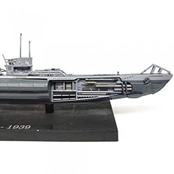 X-Toy 1/350 Scale Military Plastic Modello Untersee Boot U-47 Sottomarino Tedesco Marina 1939 Modello per Adulti Articoli da Regalo 7.5Inch X 1.6Inch