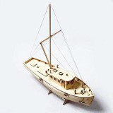 xiangshang shangmao Regalo di Montaggio del corredo di Legno della Barca della Barca di Modello di corredo del corredo di DIY dell\'Assemblea