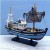 YZ-YUAN Decorazioni per Soggiorno Modello di Barca a Vela Modello di Barca da Pesca Blu Artigianato in Legno Modello Nautico retrò Modello di Nave Barca a Vela in Legno per Giocattoli Regali Decoraz