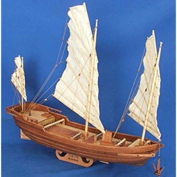 ZGYQGOO Giocattoli di Legno del Modello di Nave a Strascico del Mare del Nord del Modello Tradizionale della Barca a Vela