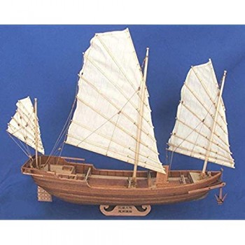 ZGYQGOO Giocattoli di Legno del Modello di Nave a Strascico del Mare del Nord del Modello Tradizionale della Barca a Vela