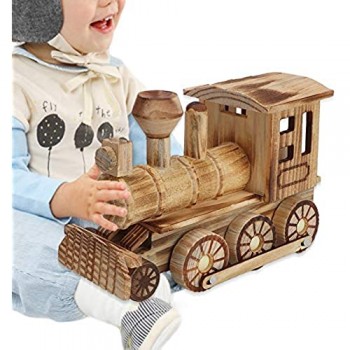 Evonecy Modello di Treno a Vapore Treno Giocattolo per Bambini Treno a Vapore Giocattolo Treno a Vapore simulato 7.9 * 5.1 * 3.1 in Giocattoli Artigianali per Decorare Le stanze dei Bambini