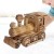 Neel Modello di Treno a Vapore Trenino Treno di Legno Regalo per Bambini per la Decorazione della Camera dei Bambini Artigianato Giocattoli Decorazioni per la casa