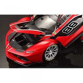 Yppss 01:18 Metallic Sport Model Car Automotive Modeling Giocattoli Adulti e Collezionismo (10.43* 4.33 * 2.17) Eternal (Color : Red)