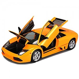 Yppss Model Car / 01:18 Simulazione pressofuso in Lega Modello/for i Modelli Lamborghini Bat/Modellini di Auto/Ornamenti/Colore Facoltativo (Colore: Arancione) Eternal (Color : Orange)