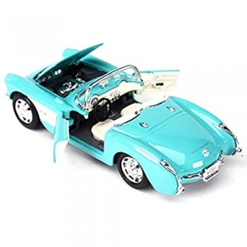 Yppss Model Car / 01:24 Simulazione pressofuso in Lega Modello/Adatto for Chevrolet Corvette Classic Car 1957 Modelli/Toy Car/Ornamenti Eternal