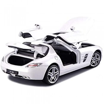 Yppss Model Car / 01:24 Simulazione pressofuso in Lega Modello/for Mercedes Benz SLS AMG/Toy Car/Ornamenti Eternal