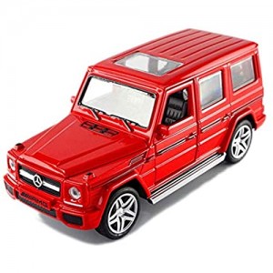 Yppss Model Car / 01:32 Simulazione pressofuso in Lega Modello/for i Modelli Mercedes SUV/Colore Facoltativo (Colore: Rosso) Eternal (Color : Red)
