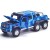 Yppss Model Car 1: 32 della Scala Pickup Truck Metallo automezzi Giocattoli for Bambini (6.89Inch * * 2.56Inch 2.56Inch) Eternal (Color : Blue)