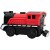 yummyfood123 Locomotiva ferroviaria con Collegamento Magnetico Giocattolo per trenini Set di Giocattoli per Treni elettrici Motore a Batteria Treno (Senza Batteria e binari in Legno)