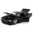 Jada Toys compatibile con Pontiac GTO 1971 nero modellino auto 1:24