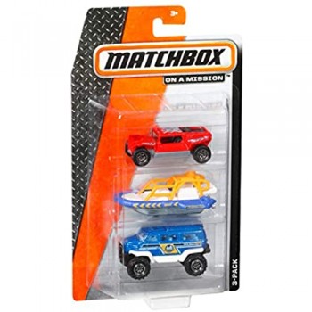 Mattel c3713 – Match Box – Set di 3 Regalo