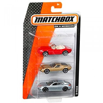 Mattel c3713 – Match Box – Set di 3 Regalo