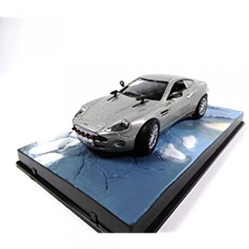OPO 10 - Auto 1/43 Aston Martin V12 Vanquish James Bond 007 dal Film Die Another Day (DY002)