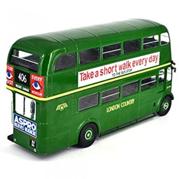 OPO 10 - Bus Compatibile con AEC Regent III RT London Country / UK 1947 Bus Collection 1/43 (BUS64)