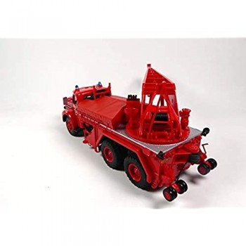 OPO 10 - Gru per Camion dei Pompieri 1/43 Compatibile con Berliet TBO Magirus SDI des Yvelines (Ixo P07)