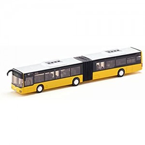 Siku 3736 Autobus snodato 1:50 Metallo/Plastica Giallo Ruote in gomma Porte apribili
