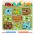 FunnyGoo Square Maze Puzzle Labirinto interattivo Beads Maze a bordo gioco Educational toy crafts - Farmer in the Farm