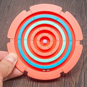 Giocattolo del gioco del labirinto 3 confezioni labirinto palla giocattolo 3d bilanciamento del bilanciamento della palla volante piattino pazienza per bambini Attenzione allenamento intellettuale