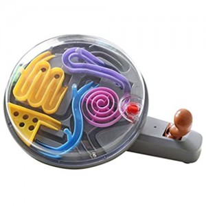 Guangcailun Maze Toy 3D di plastica per Bambini interattivo Magico Labirinto Giocattolo educativo Manuale Gioco da Tavolo