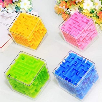 Mallalah 3D labirinto cubo magico labirinto rotolamento Twist giocattolo rotolamento giocattoli per bambini puzzle gioco