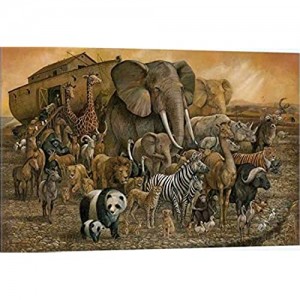 Puzzle da 300 Pezzi Adulti Puzzle in Legno arca di Noè per Bambini Adolescente