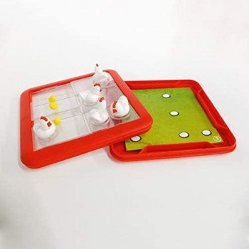 Alboroto nel pollaio - Smart Games gioco educativo per bambini gioco da tavolo puzzle per bambini smartgames puzzle per bambini gioco da viaggio pezzi scorrevoli
